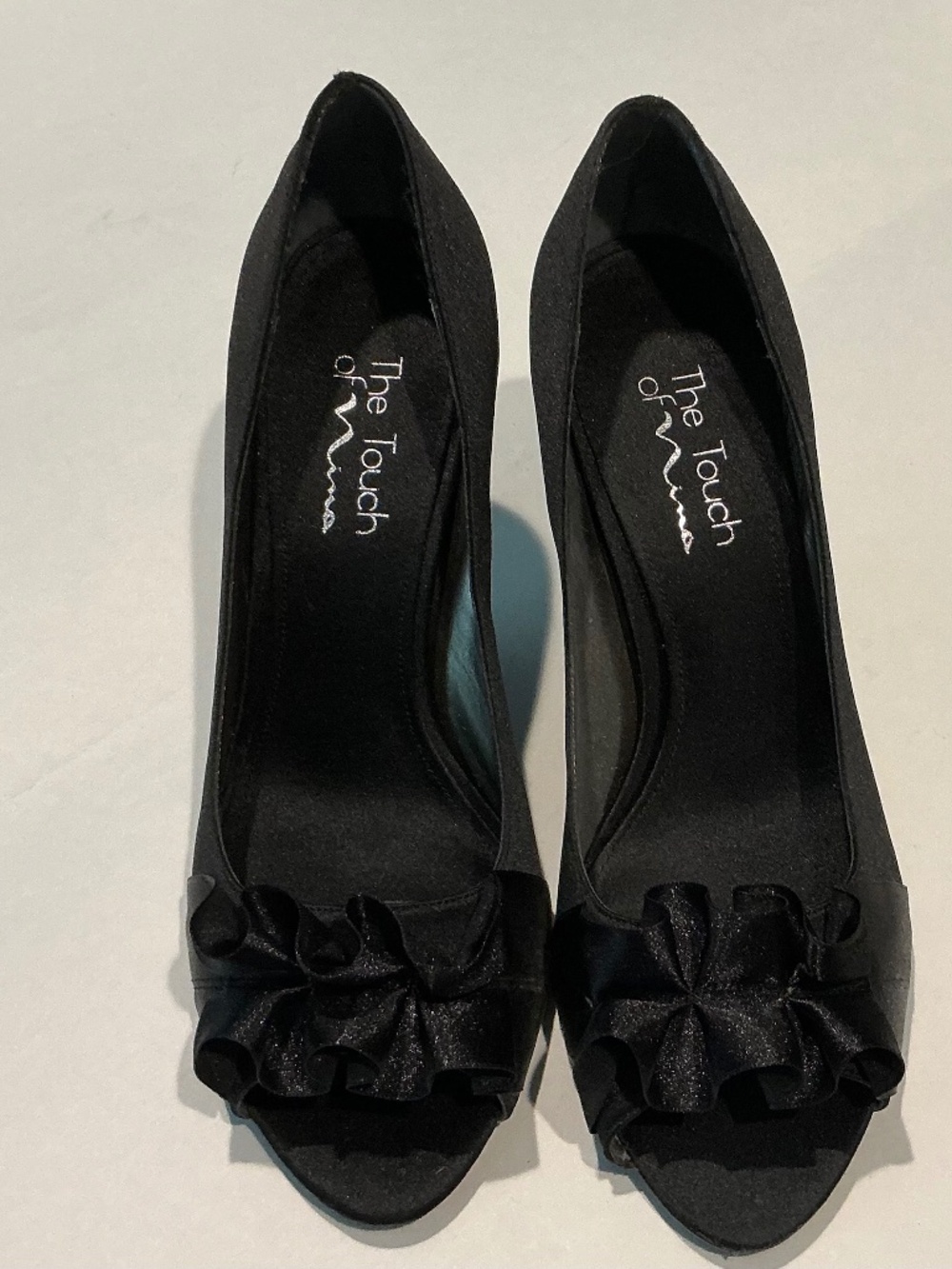 Open toe dress heels